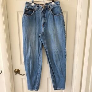 Vintage LondonJean USA Made Mom Jeans Womens 10 High Rise Tapered 100% Cotton
